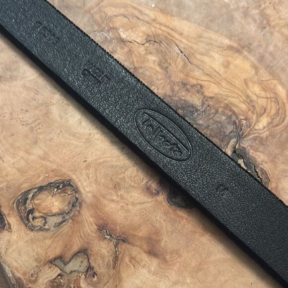 Talbots Black Velvet Velour Belt - M - Picture 3 of 5